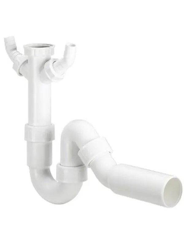 Viega pipe odour trap 1 1/2" x 50 mm with waste water hoses
