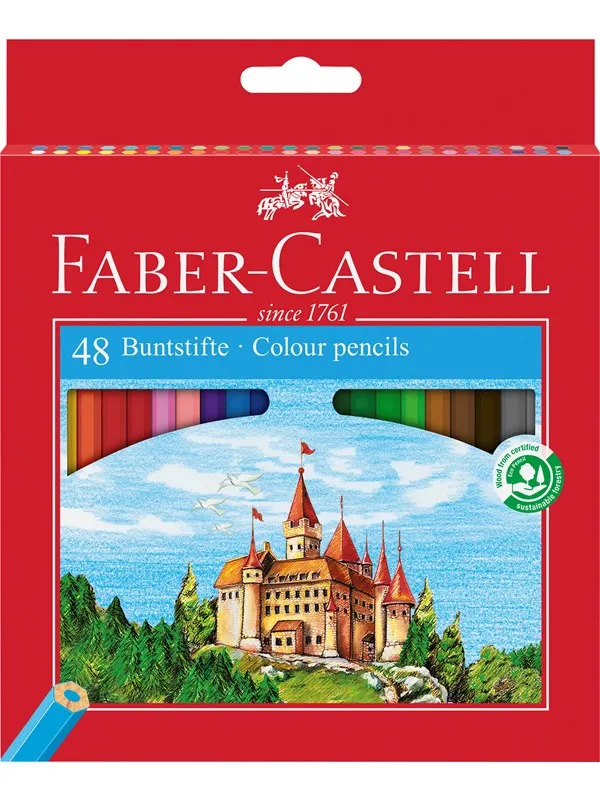 Faber-Castell Colour pencil Castle 48x