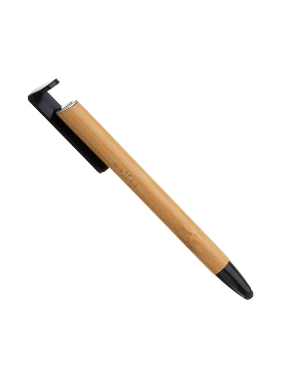 FIXED 3in1 Stylus Pen-Classic pen-Stand function Bamboo
