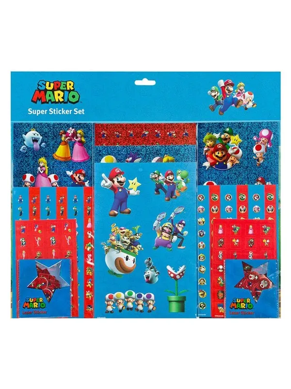 Super Mario Super Sticker set