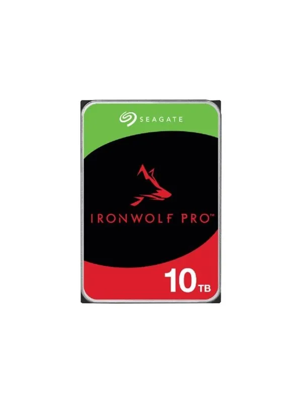 Seagate IronWolf Pro - 10TB - Harddisk - ST10000NT001 - SATA-600 - 3.5"