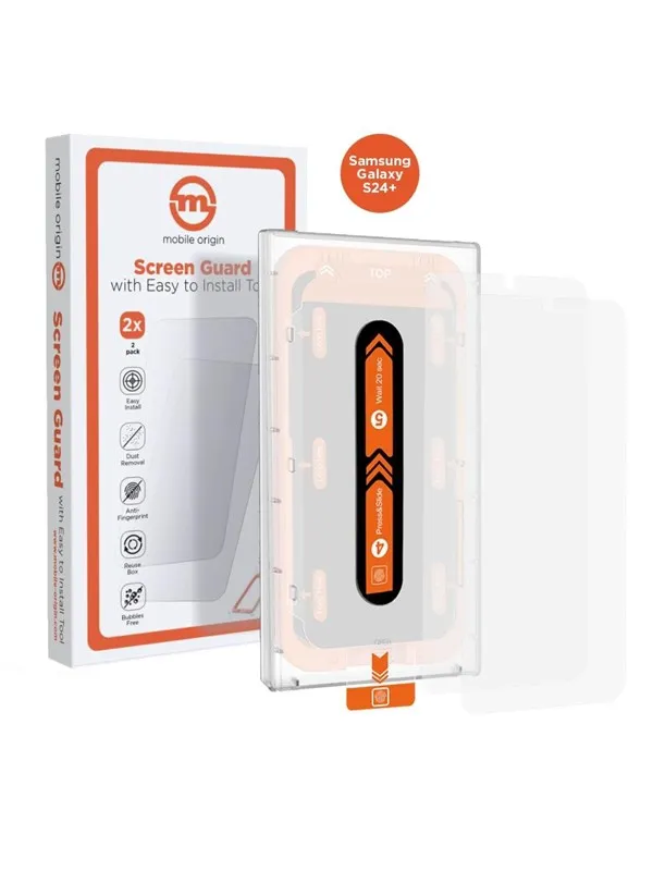 Mobile Origin Screen Guard easy applicator - 2 pack - Samsung Galaxy S24+