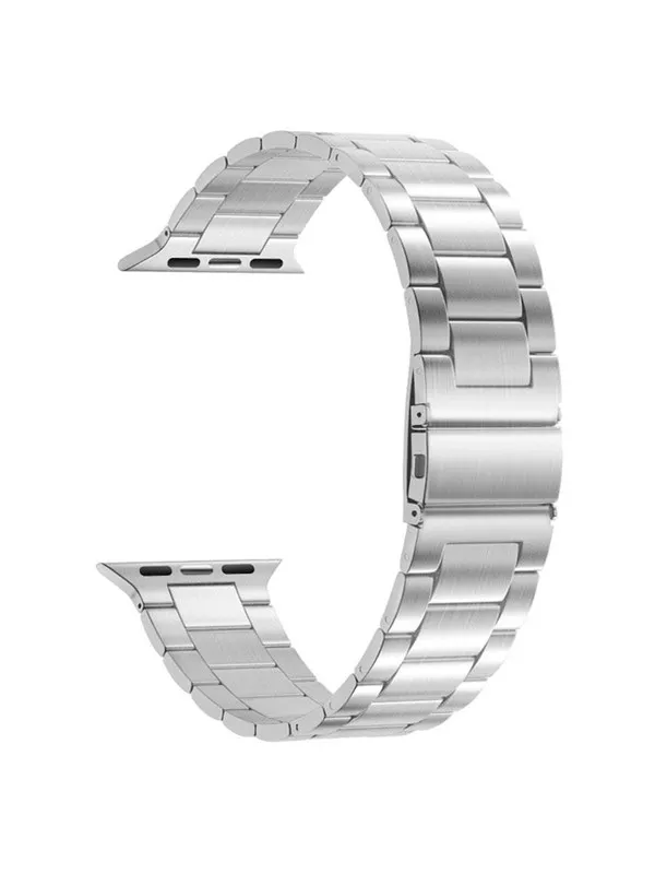 Lippa Apple Watch Link Bracelet 42/44/45/49 - Silver