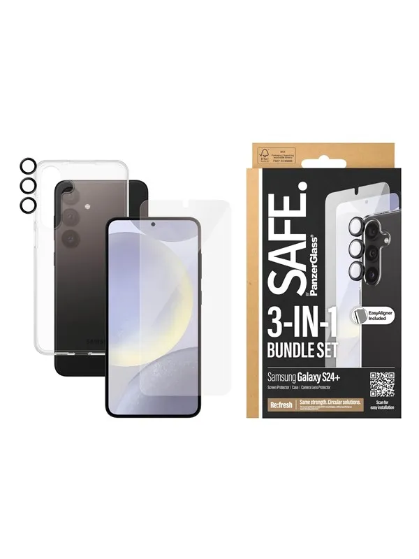 SAFE by PanzerGlass Privacy 3-in-1 Pack Samsung Galaxy S24+