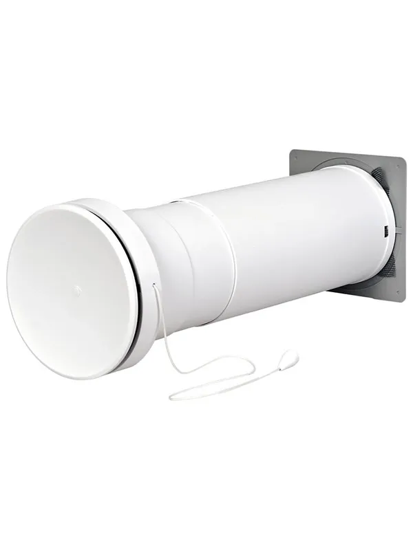 Duka Telescopic valve Type 450 Ø99 mm white