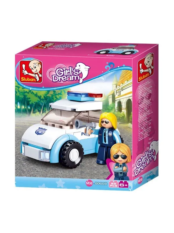 Sluban Girl's Dream Beach Police