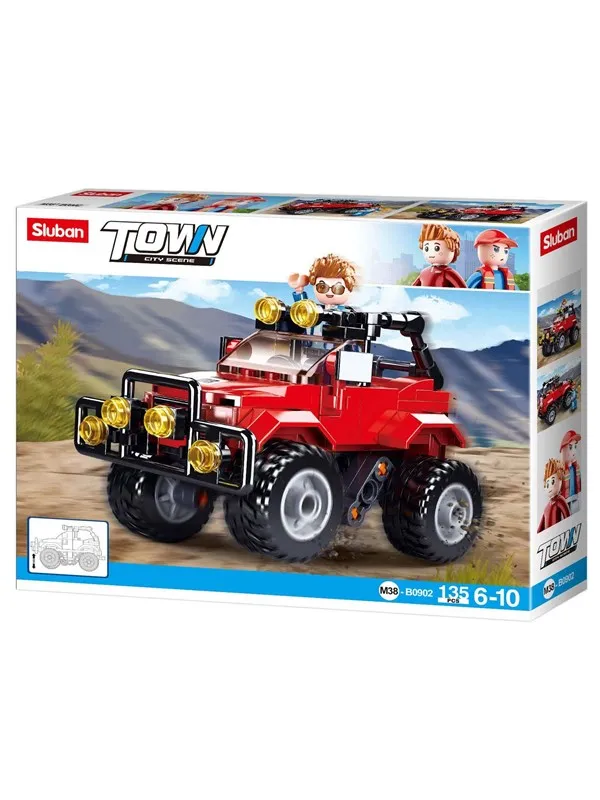 Sluban Red Offroader