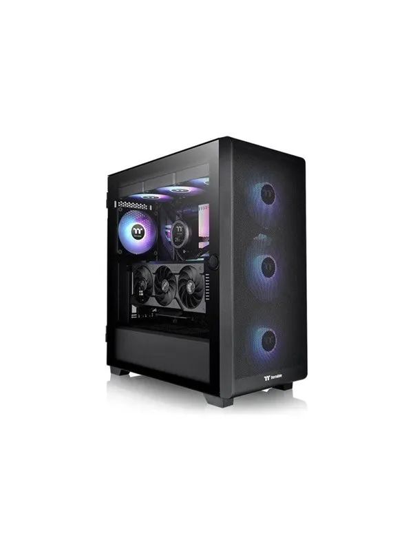 Thermaltake S Series S250 TG ARGB - Kabinett - Tower - Svart