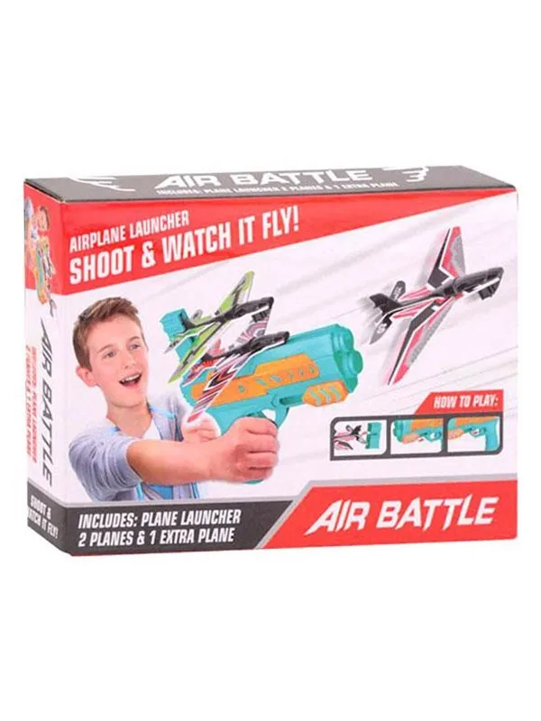 Johntoy Airplane Launch Gun with 3 Airplanes