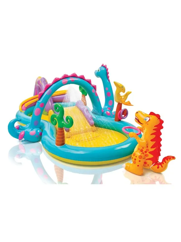 Intex Dinoland leke- og aktivitetssenter 302x229x112cm