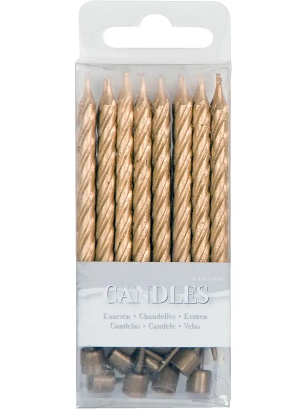 Folat BV Golden Candles 16pcs.