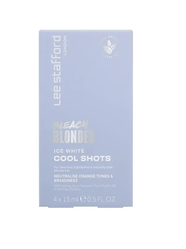 Lee Stafford Bleach Blondes Ice White Cool Shots 4 x 15 ml