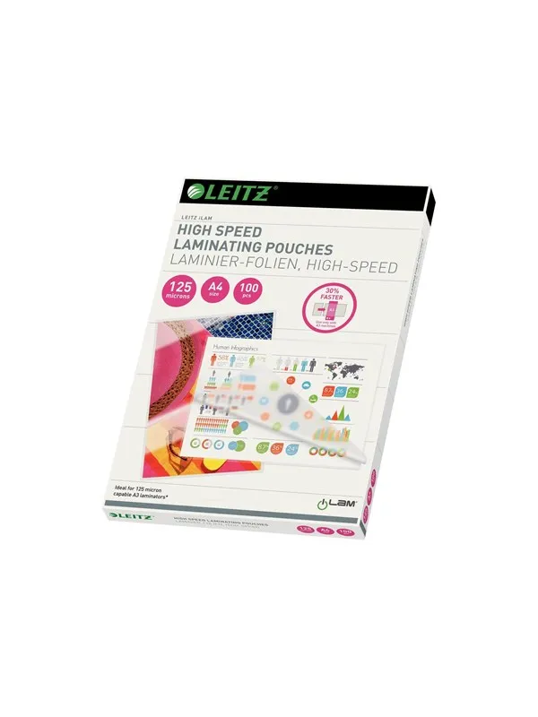 Leitz - 100 - A4 - lamination pouches