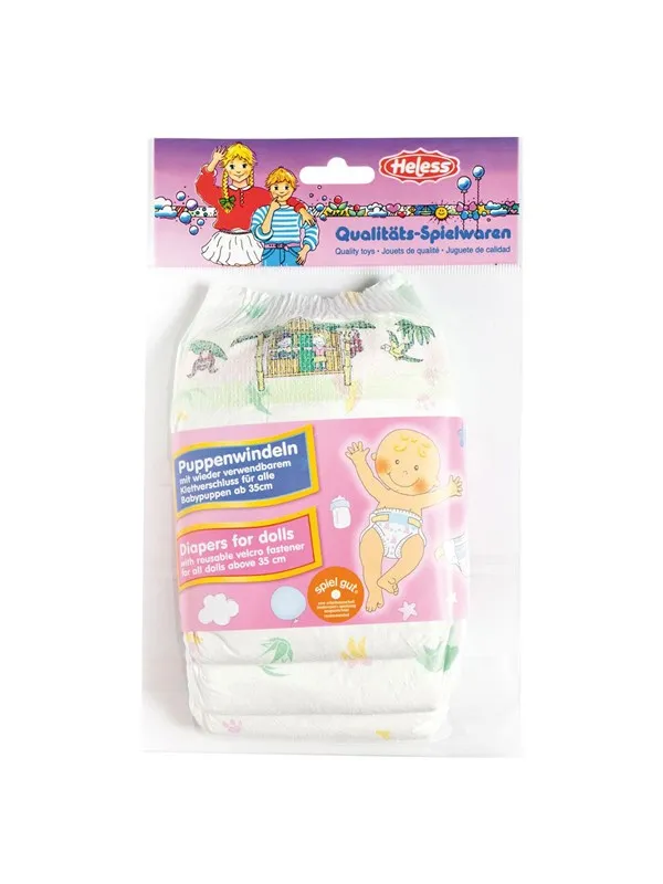 Heless Doll diapers - 3pcs 35-50 cm