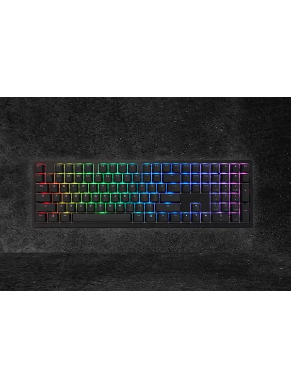 Ducky Zero 6108 - Wireless - Gamingtastatur - Nordisk - Svart
