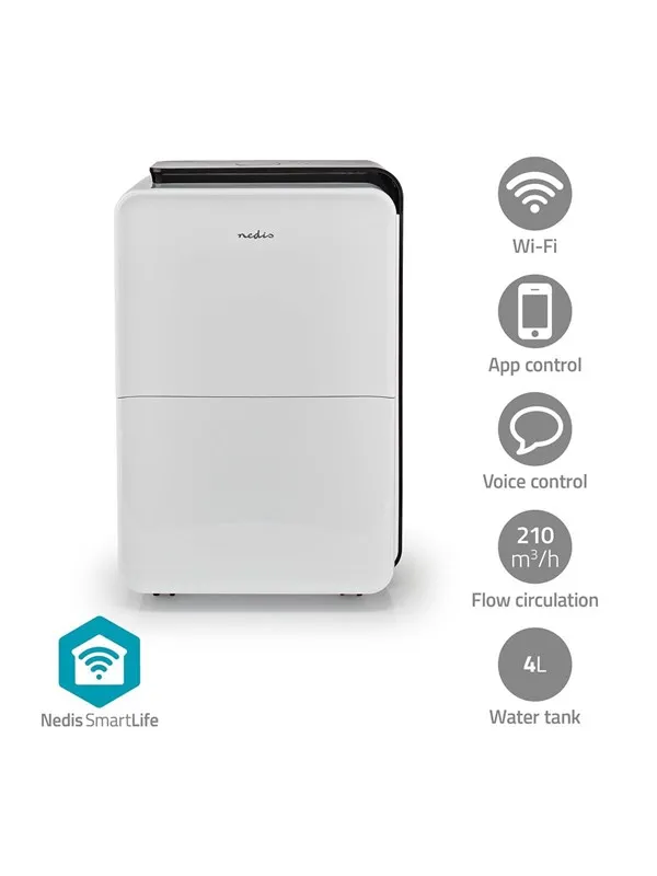 Nedis SmartLife DEHU30WTW - dehumidifier