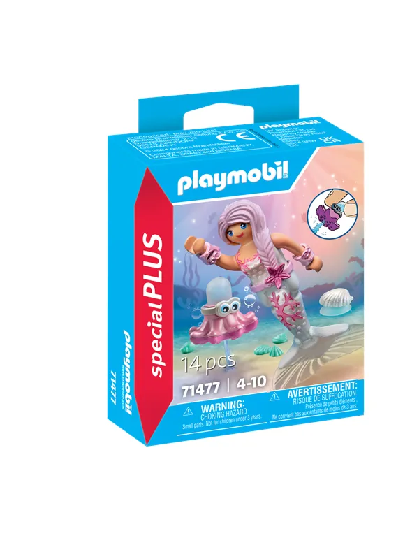 Playmobil Havfrue med vannsprutende blekksprut