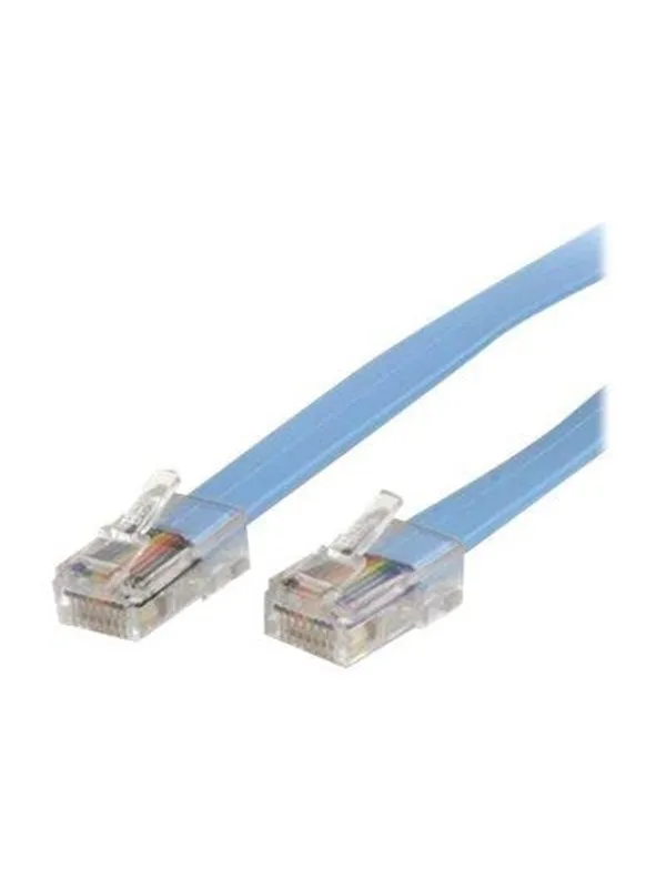 StarTech.com Cisco Console Rollover Cable - RJ45 Ethernet - nätverkskabel - Blå - 1m