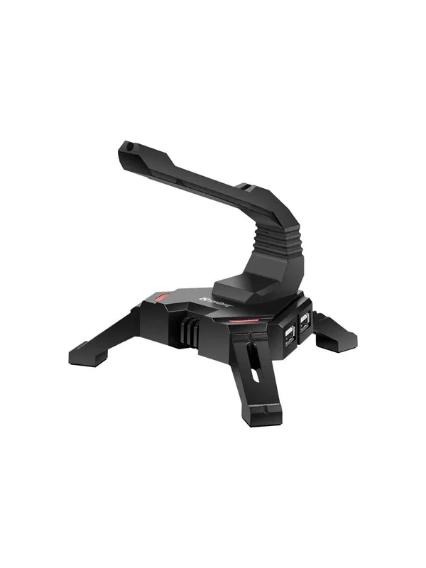 Sandberg 2in1 USB Hub Bungee USB-hub - 4 porter - Svart