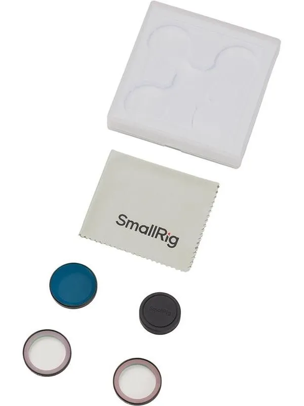 SmallRig 1/2 Black Diffusion & 1/4 Black Diffusion & ND8-CPL Polarizing Filter Kit for DJI Osmo Nano 5789