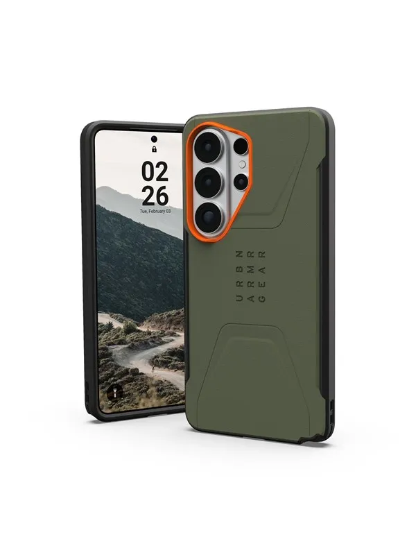 UAG Civilian - Olive Drab/Orange - Samsung Galaxy S26 Ultra
