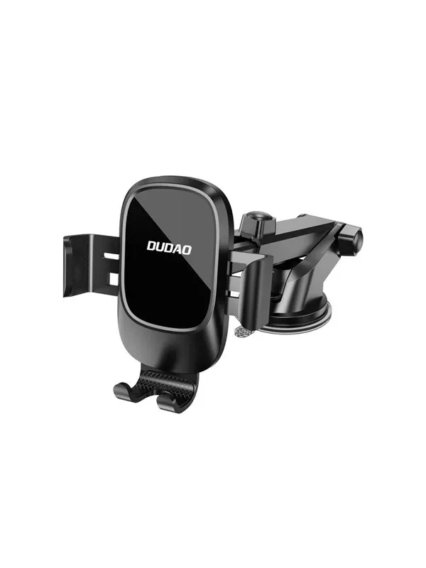 Dudao F5N+ Gravity Car Mount with Suction Cup for Windshield or Dashboard - Black
