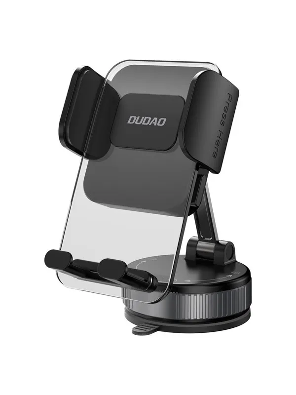 Dudao F24PLUS Car Mount with Suction Cup for Dashboard - Black