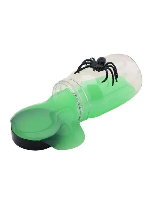 Johntoy Glow in the Dark Slime with Spider