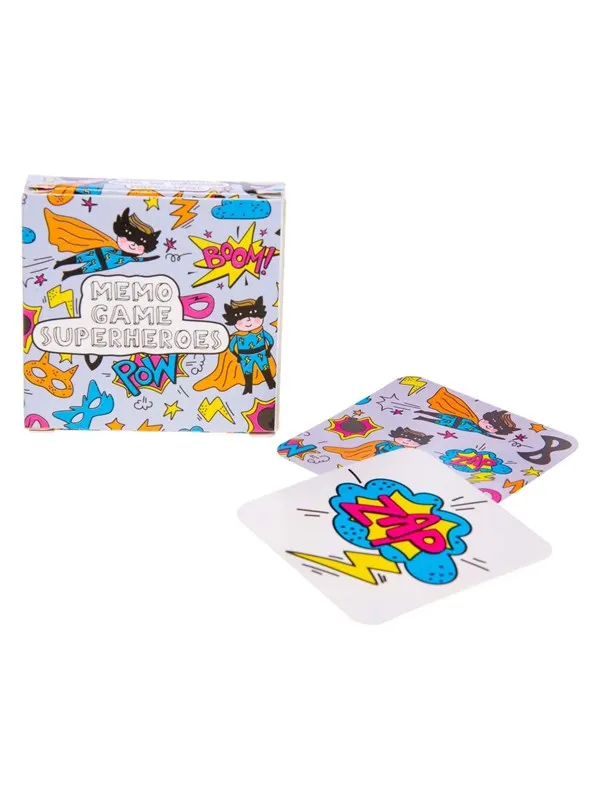 Duckiez Mini Memory Game Superheroes 28 Cards