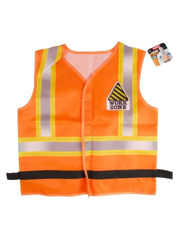 Toi-Toys Power Tools Construction Worker Vest Fancy Dress Vest