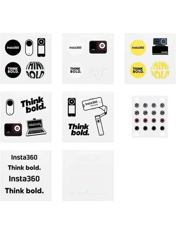 Insta360 Button Sticker Set
