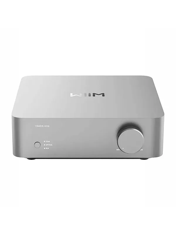 WiiM Vibelink - Amplifier - 2x100W - 8 Ohm - Silver