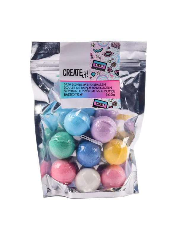 CREATE IT! Beauty Bath Bombs Multicolor 8 pcs.