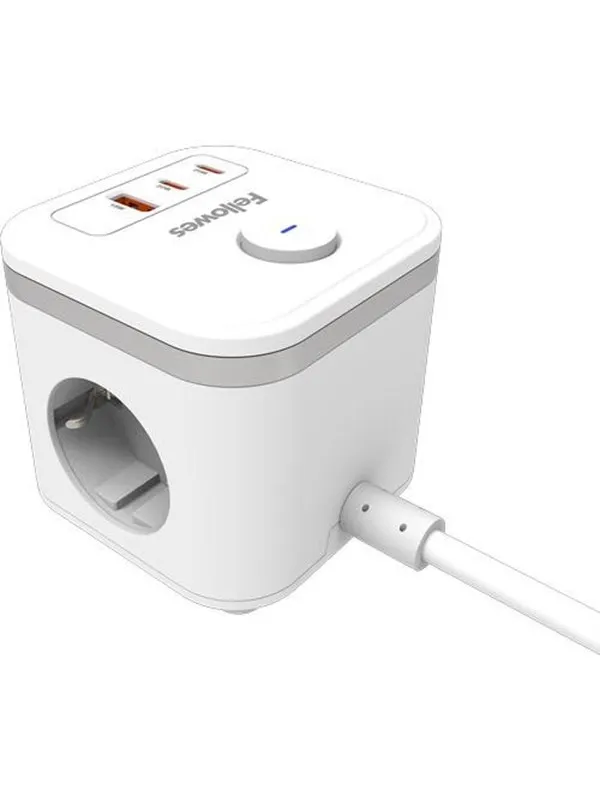 Fellowes Power Cube Type F - White