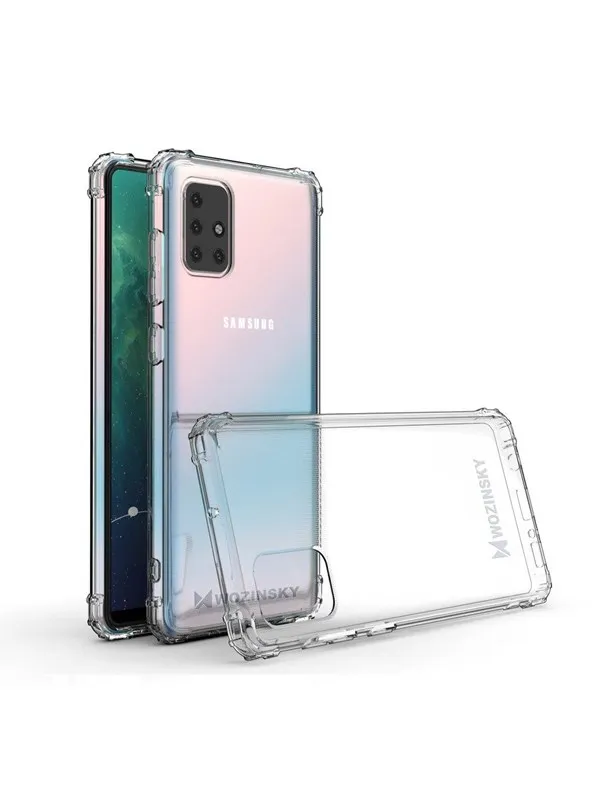 Wozinsky Anti Shock Armored Case for Samsung Galaxy A72 4G Transparent