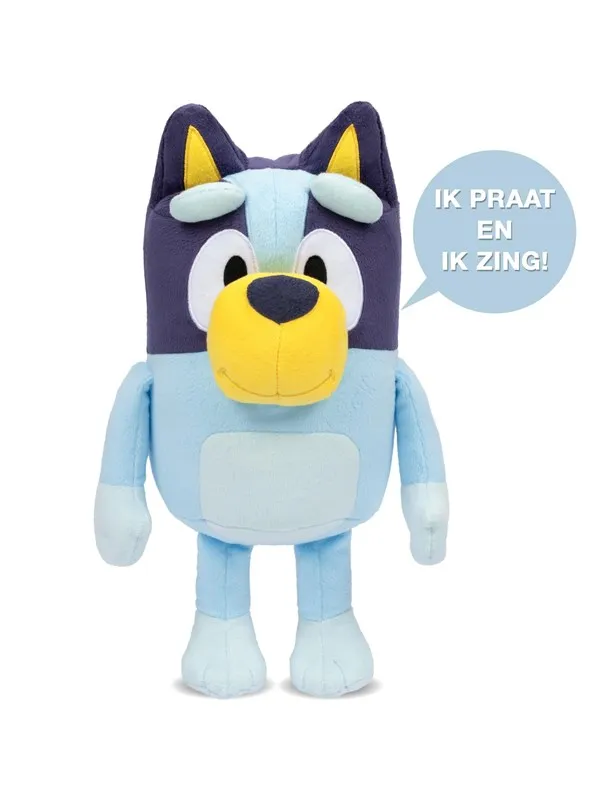 Moose Toys Talking Bluey Interactive Plush Toy