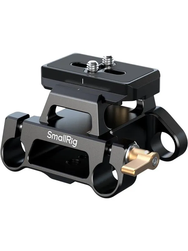 SmallRig Arca-Type Mount Plate Kit with 15mm Dual Rod Clamp 5365