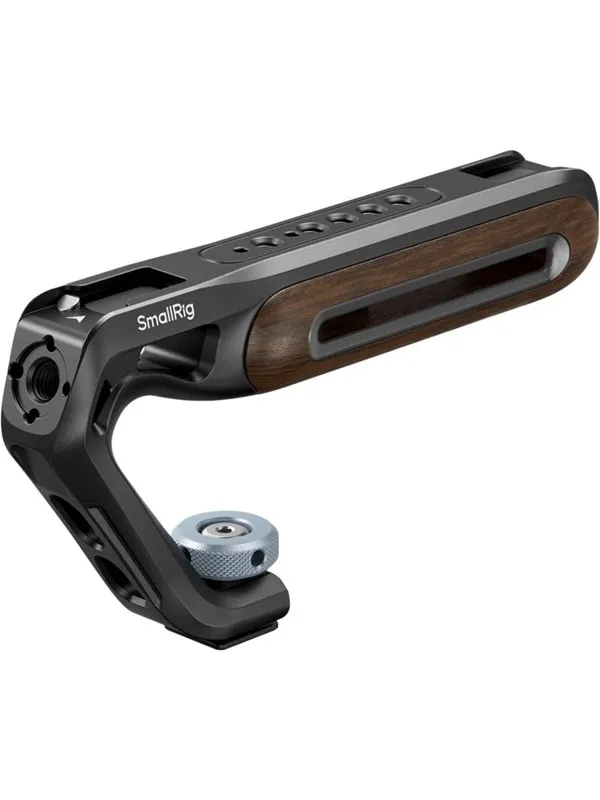 SmallRig Wooden Top Handle with Cold Shoe Mount 5250