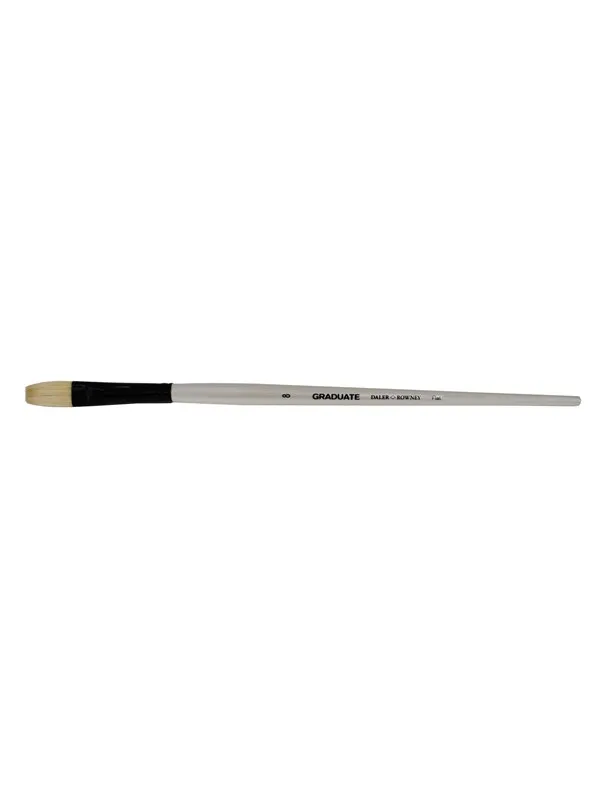 Daler-Rowney Graduate Bristle Long Flat Nr 8