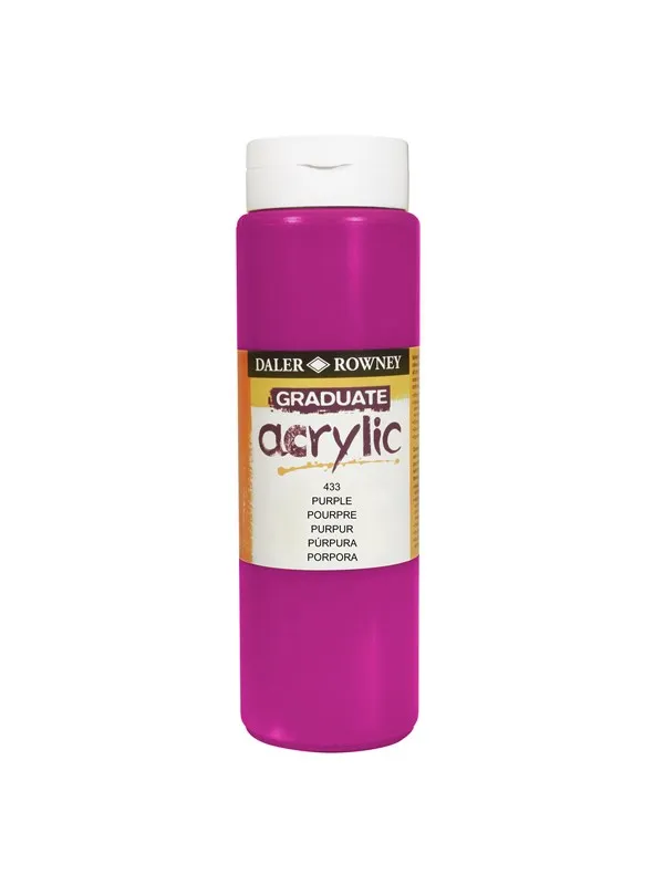 Daler-Rowney Graduate Acrylic 500 ml Purple
