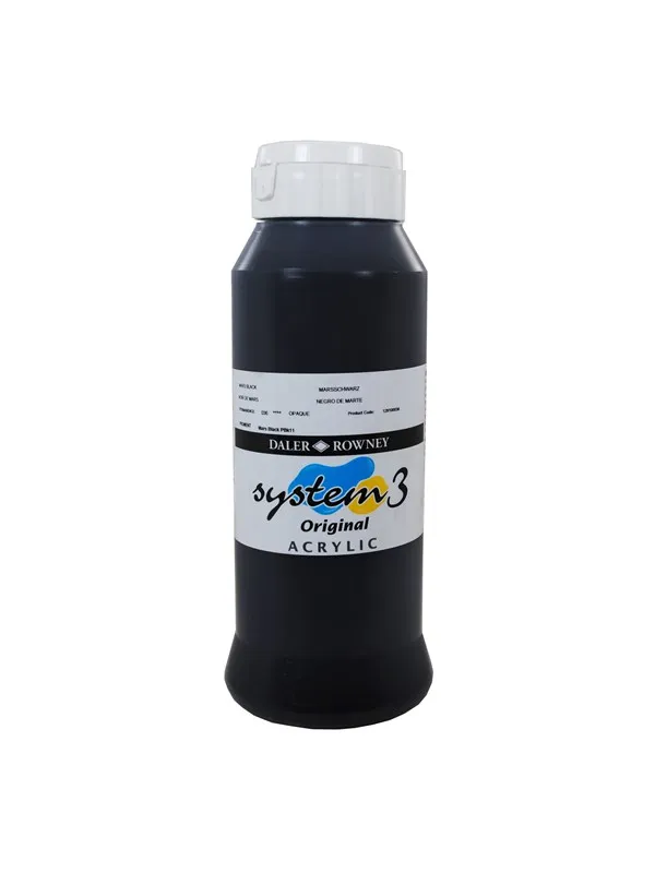 Daler-Rowney System3 1L Mars Black