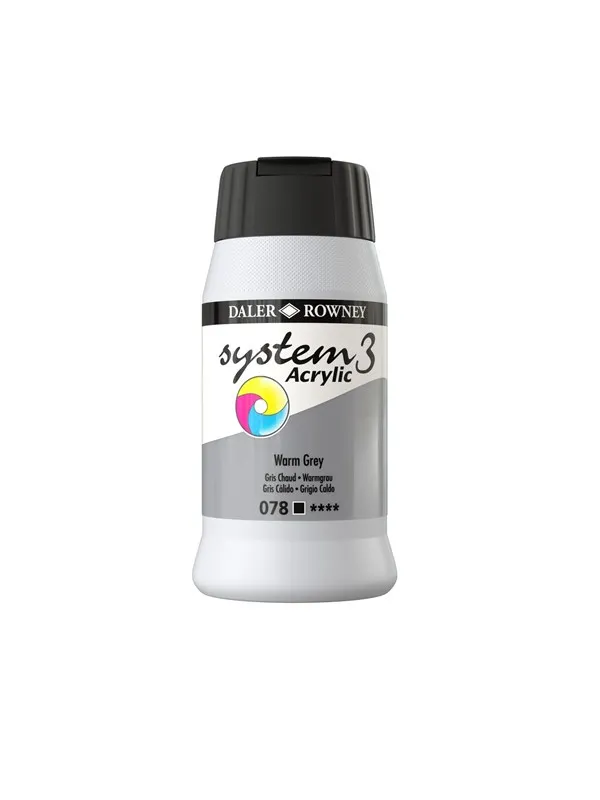 Daler-Rowney System3 500 ml Warm Grey
