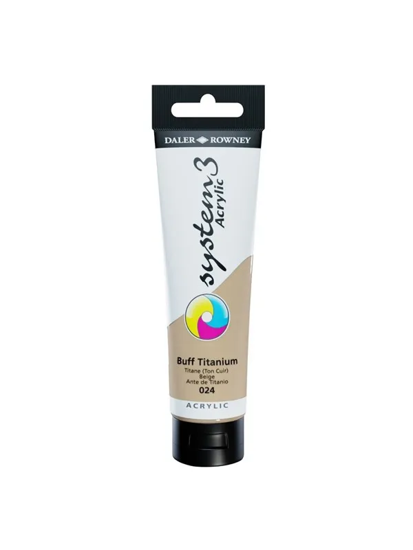 Daler-Rowney System3 150 ml Buff Titanium