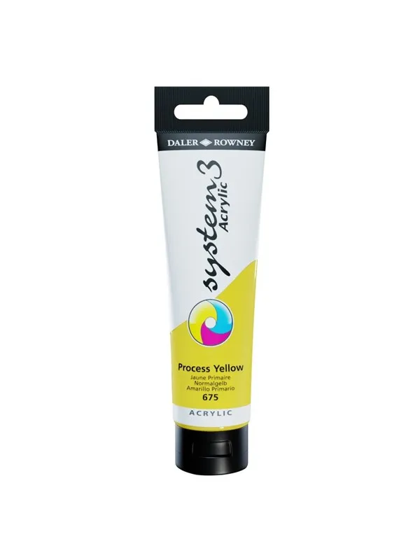 Daler-Rowney System3 150 ml Process Yellow