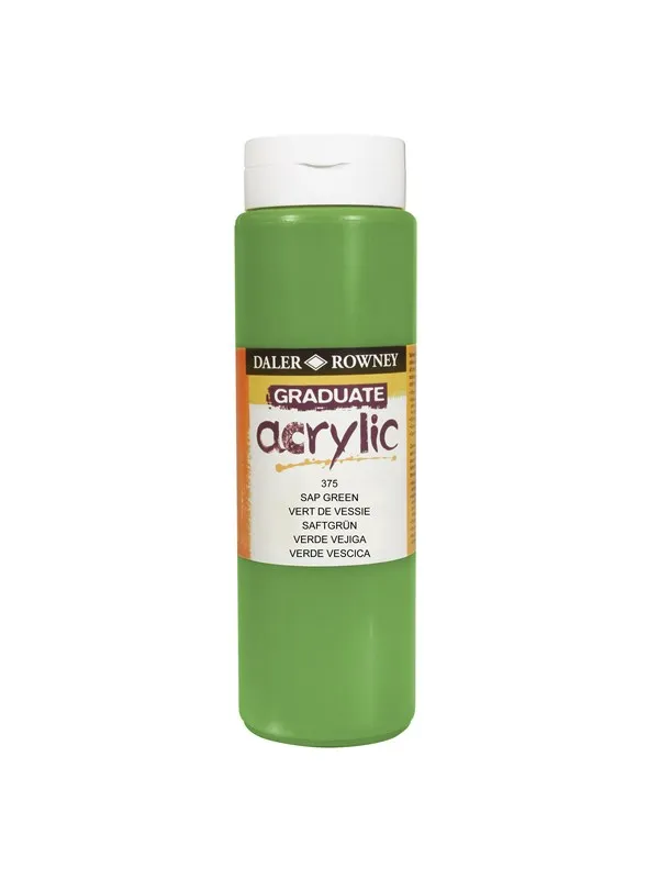 Daler-Rowney Graduate Acrylic 500 ml Sap Green