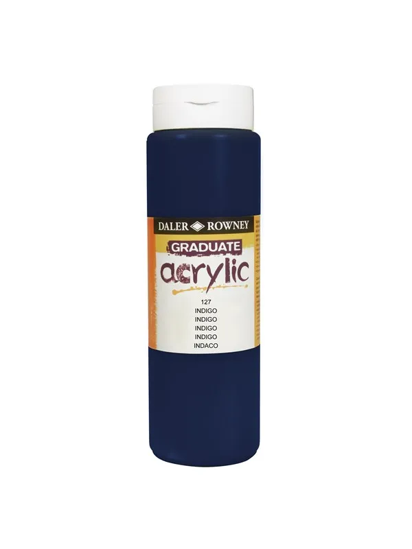 Daler-Rowney Graduate Acrylic 500 ml Indigo