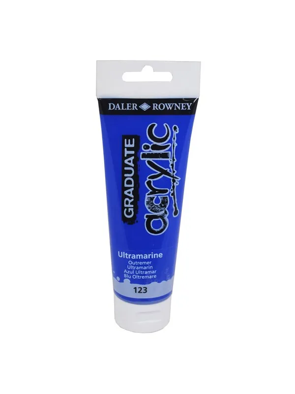 Daler-Rowney Graduate Acrylic 120 ml Ultramarine Blue