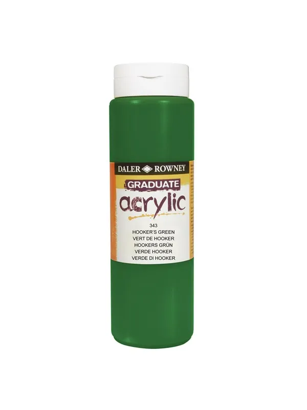 Daler-Rowney Graduate Acrylic 500 ml Hooker´S Green