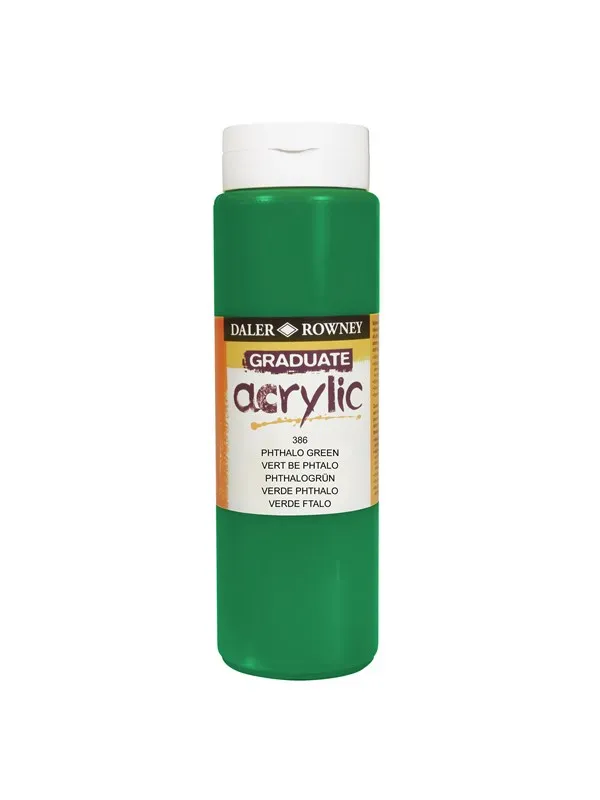 Daler-Rowney Graduate Acrylic 500 ml Phthalo Green