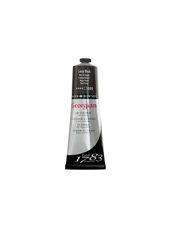 Daler-Rowney Georgian Oil 225 ml Lamp Black
